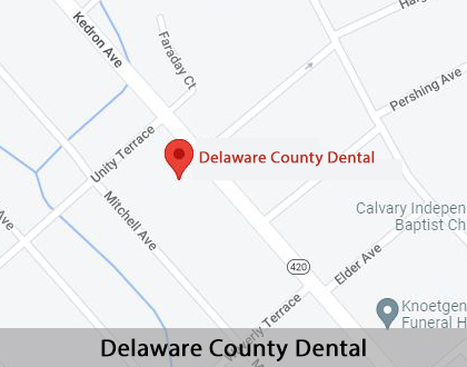 Map image for Dental Office in Morton, PA